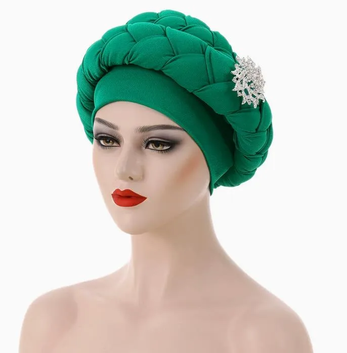 TU11TU TURQUISE WITH SILVER BROOCH