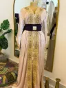 KS1278ASSFS  ASSORTED FREE SIZE MOROCCOAN KAFTANS WITH STONE                     -FREE SIZE