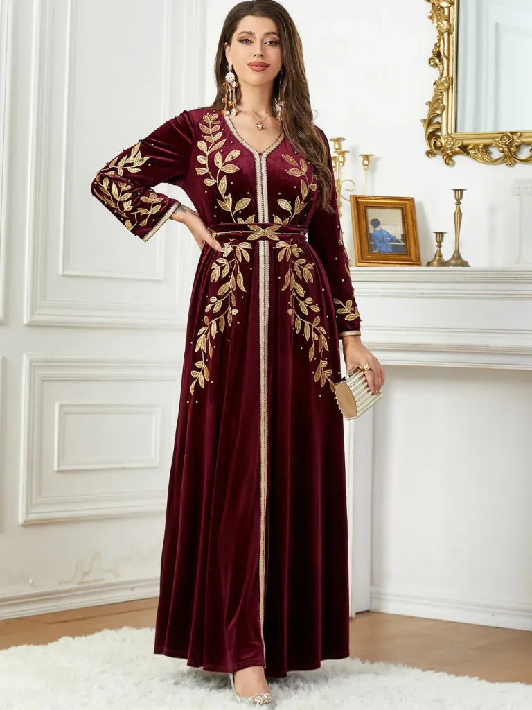 KA287MSXXL MAROON VELVET                        -SIZE XXL